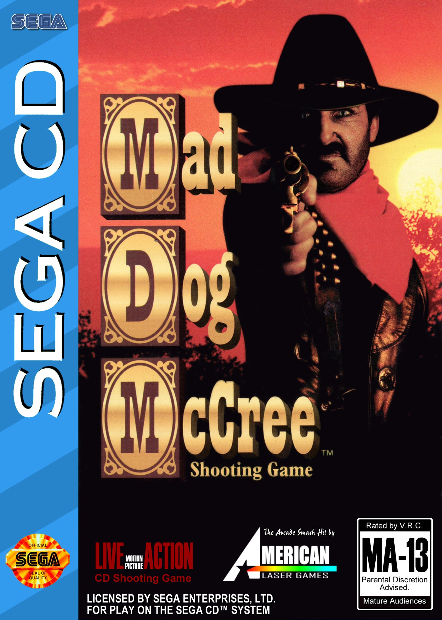 MAD DOG MCCREE - SEGACD