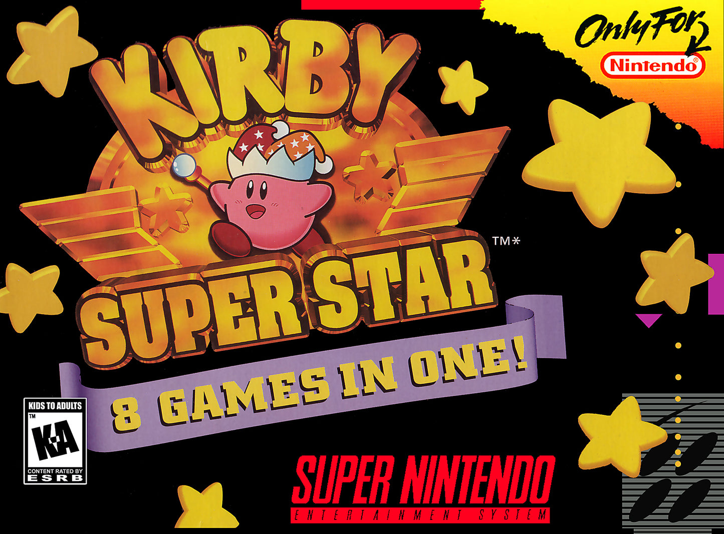 KIRBY SUPER STAR - SNES (W/BOX)