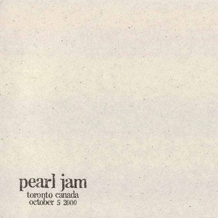 PEARL JAM - TORONTO CANADA #50