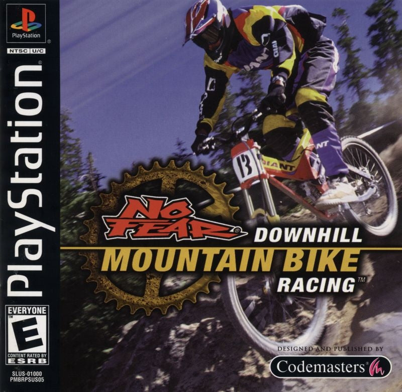 NO FEAR DOWNHILL MOUNTAIN BIKE RACING - PS1