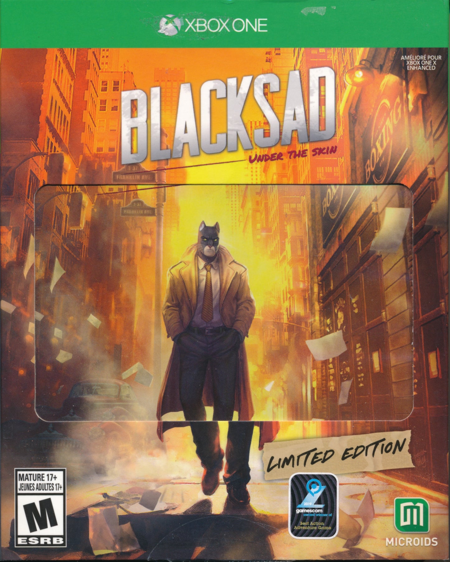 BLACKSAD: UNDER THE SKIN - XBXONE