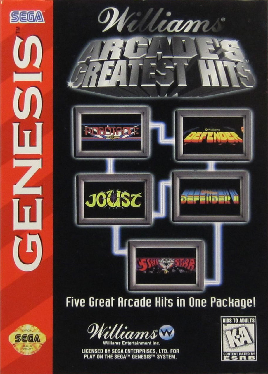 WILLIAMS ARCADE'S GREATEST HITS - GENESIS