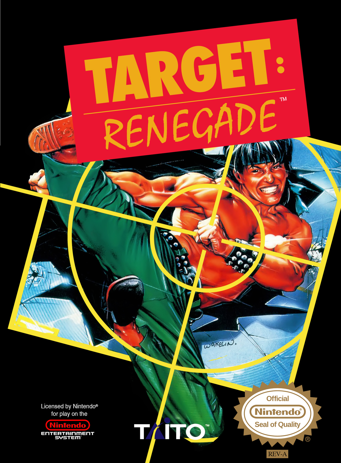 TARGET RENEGADE - NES