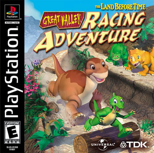 LAND BEFORE TIME: GREAT VALLEY RACING AD - PS1