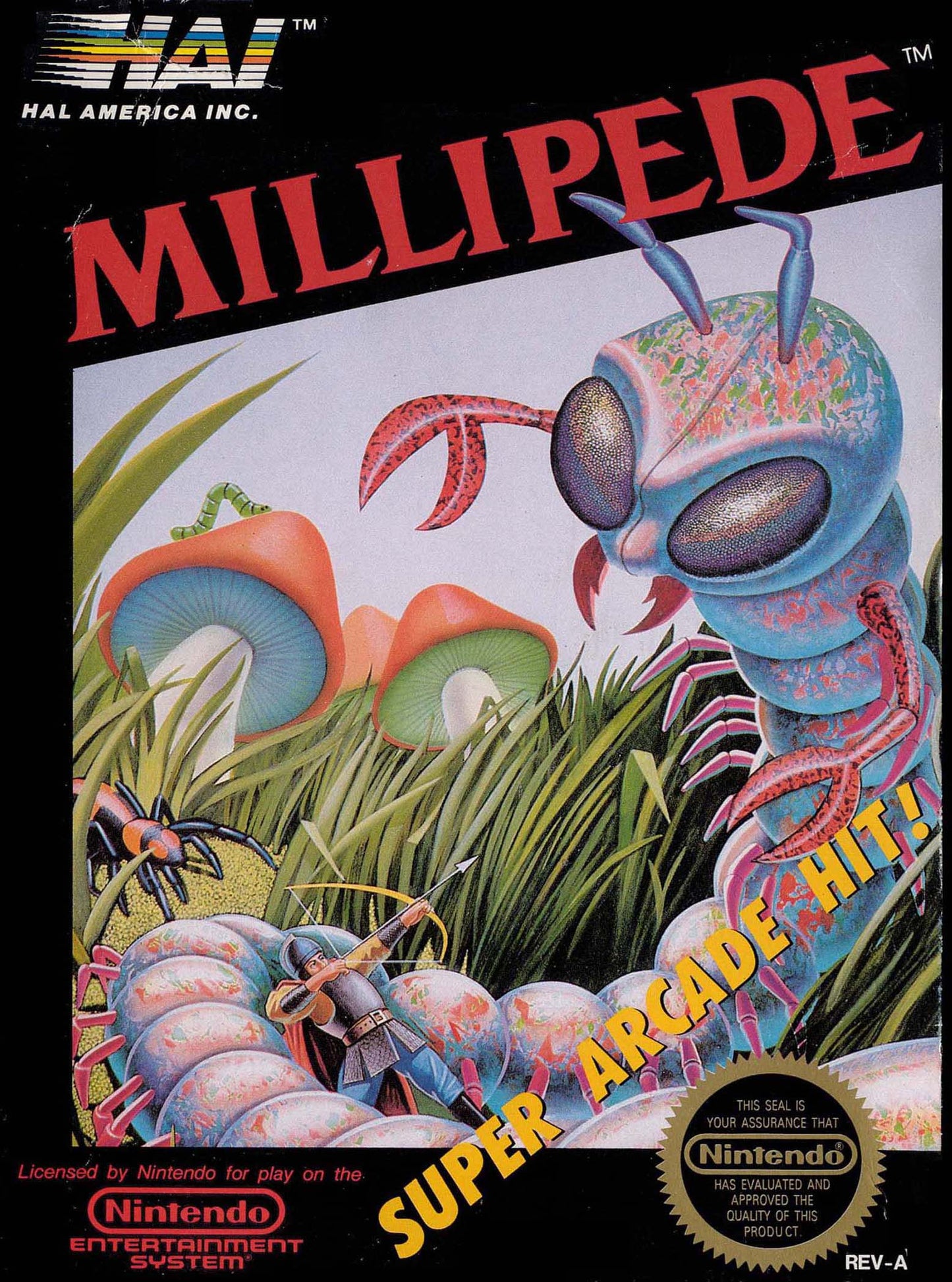 MILLIPEDE - NES (W/BOX)