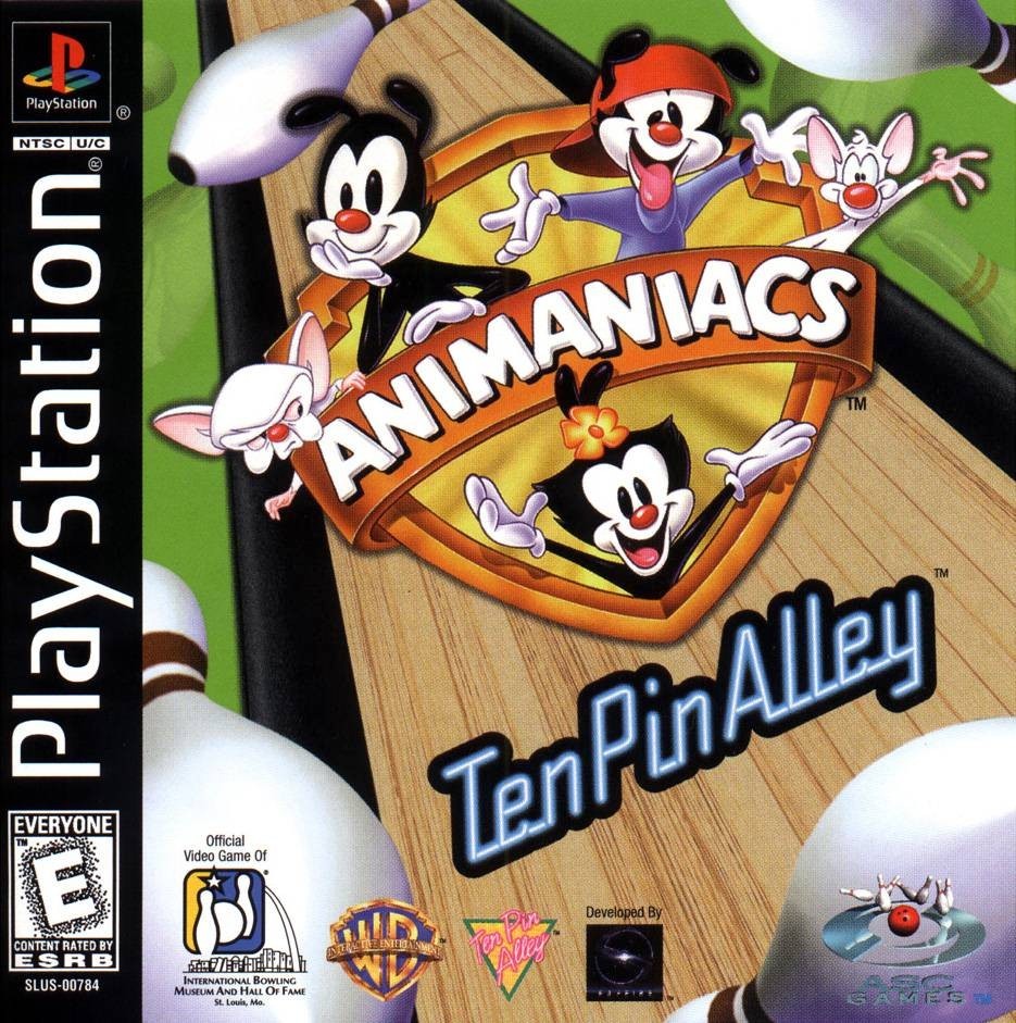 ANIMANIACS: TEN PIN ALLEY - PS1