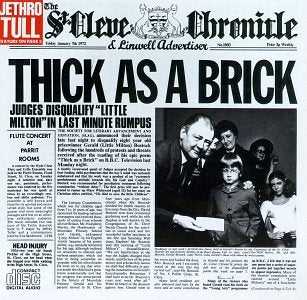 JETHRO TULL - THICK AS A BRICK