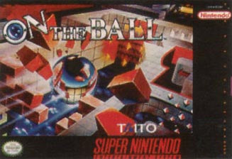 ON THE BALL - SNES (W/BOX & MANUAL)