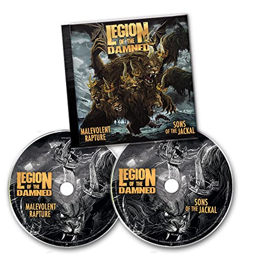 LEGION OF THE DAMNED - MALEVOLENT RAPTURE / SONS OF THE JACKAL (CD)