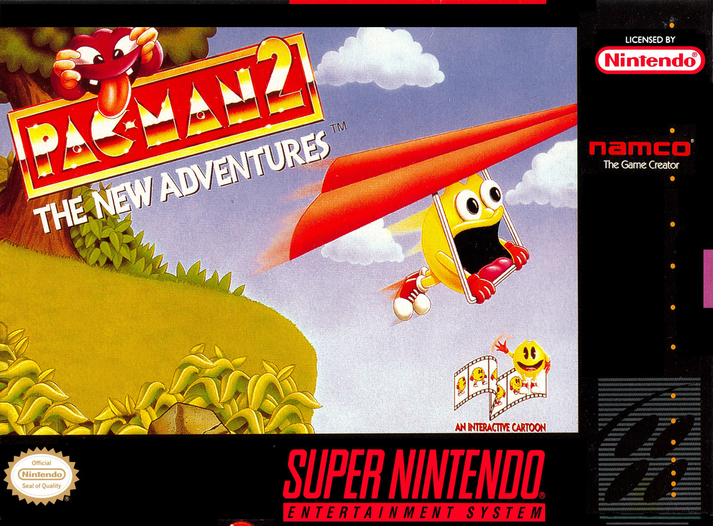 PAC-MAN 2: THE NEW ADVENTURES - SNES (W/BOX & MANUAL)