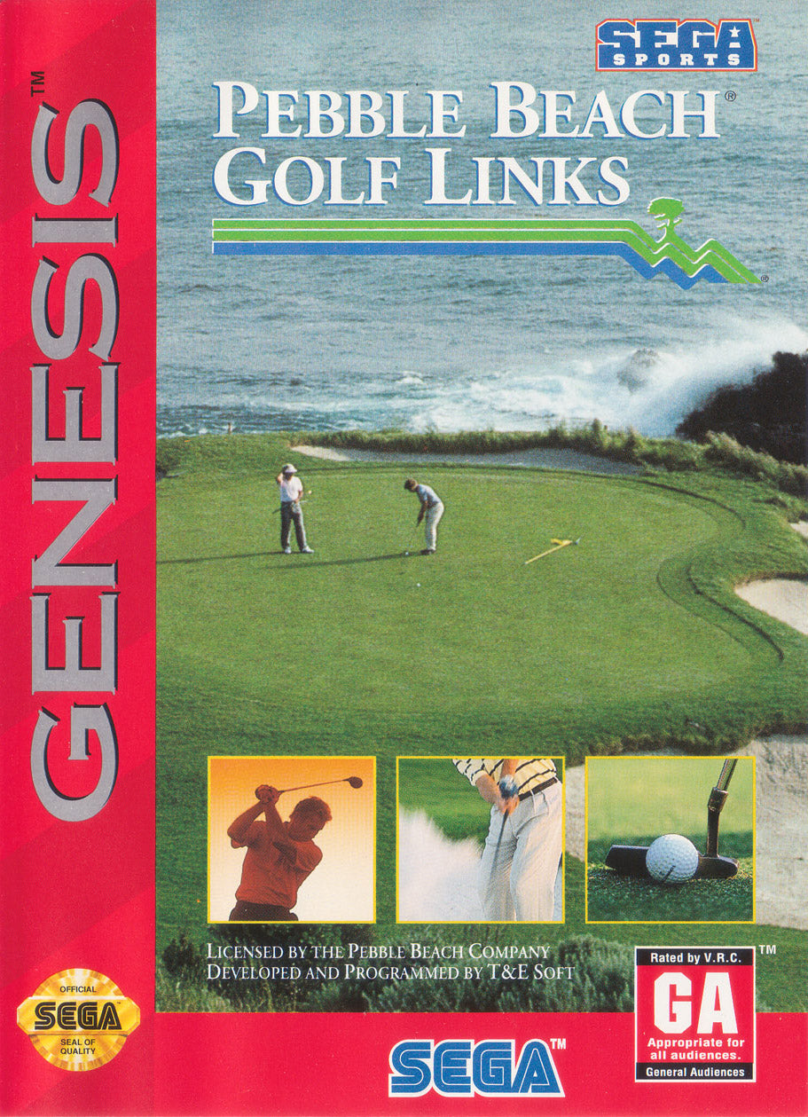PEBBLE BEACH GOLF LINKS - SNES (W/BOX)