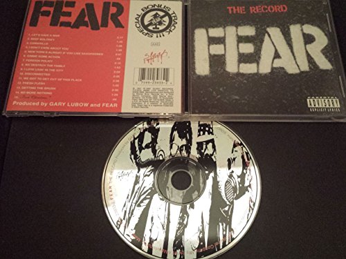 FEAR - THE FEAR RECORD