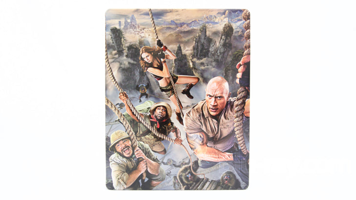 JUMANJI: THE NEXT LEVEL - BLU-4K-INC. BLU COPY (STEELBOOK)