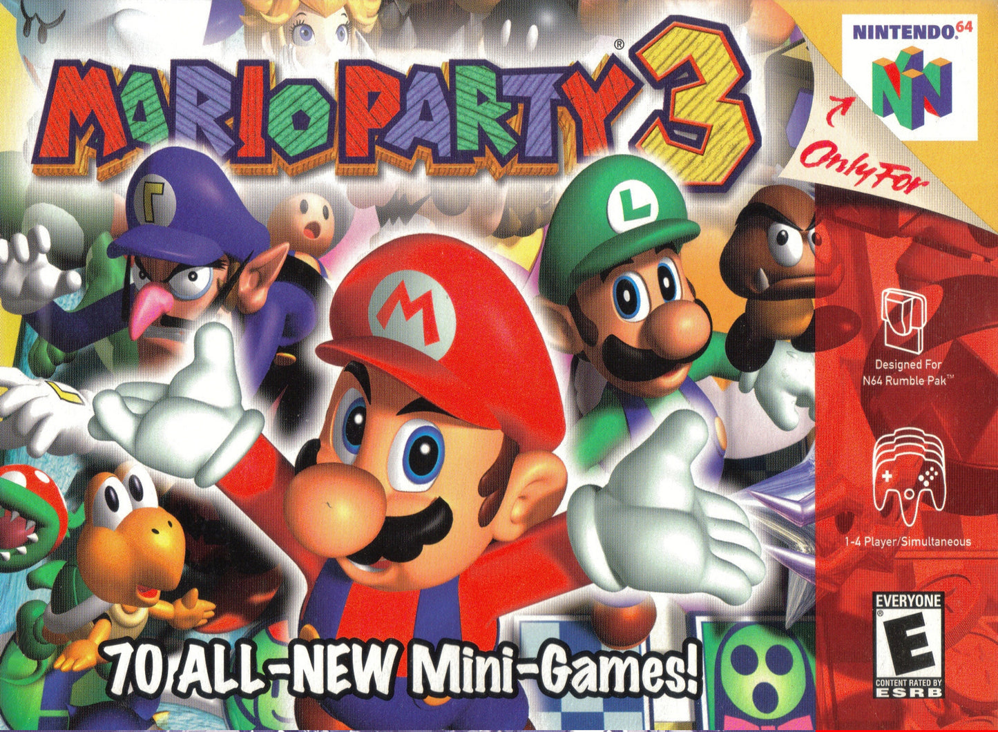 MARIO PARTY 3 - N64 (W/BOX)