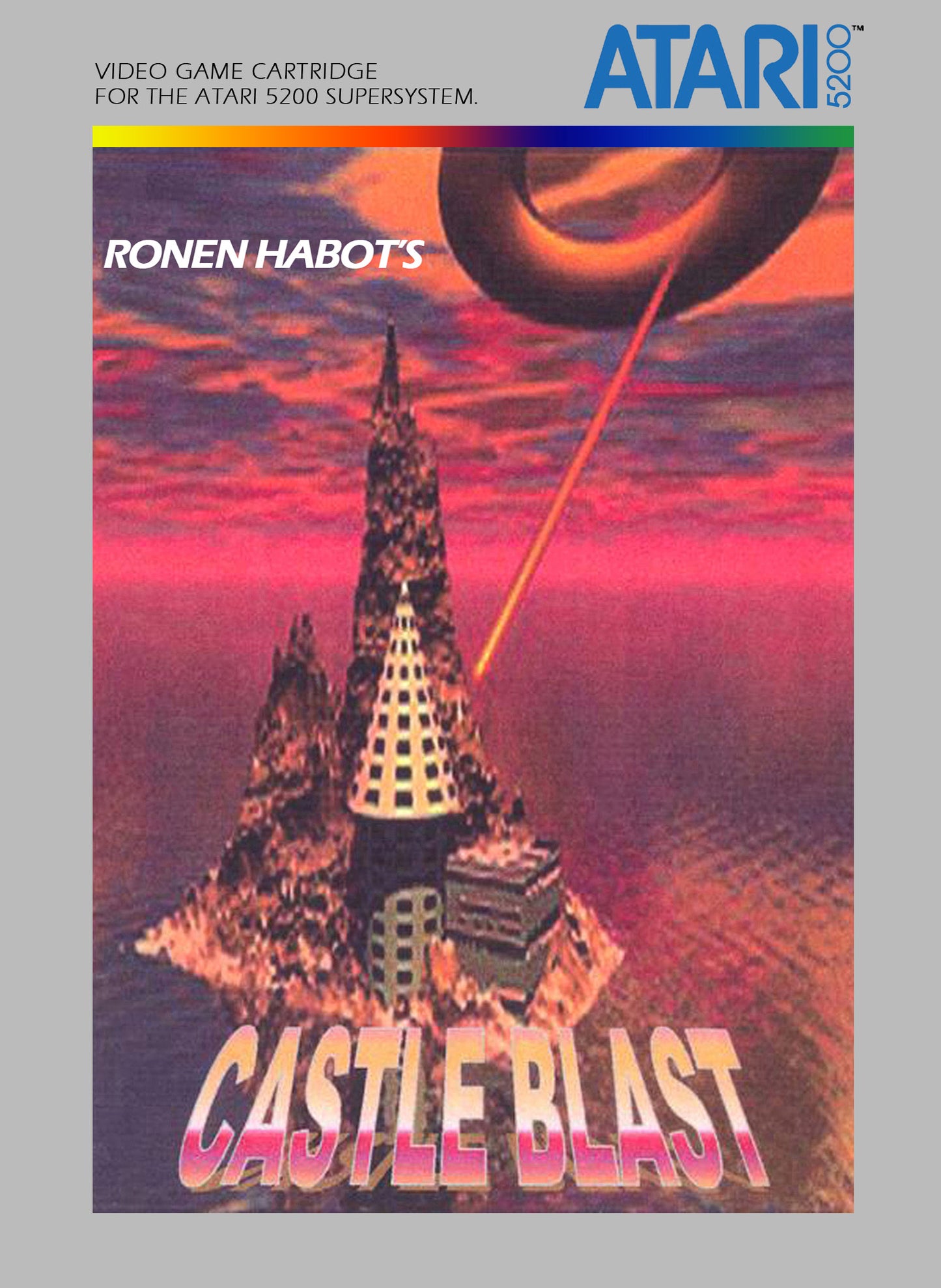 CASTLE BLAST - ATARI5200