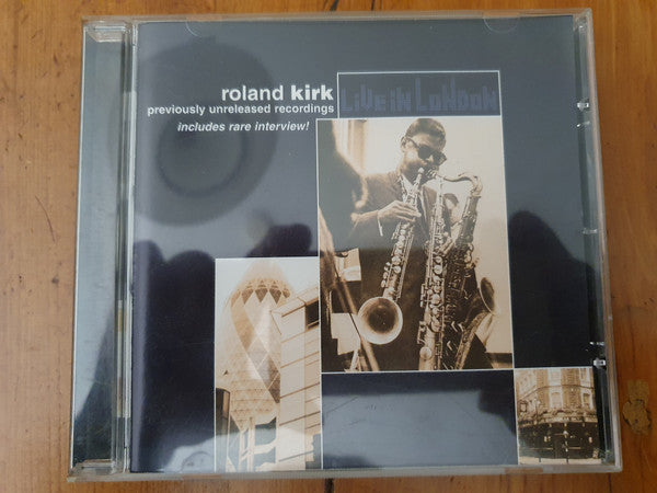 KIRK, ROLAND - LIVE IN LONDON
