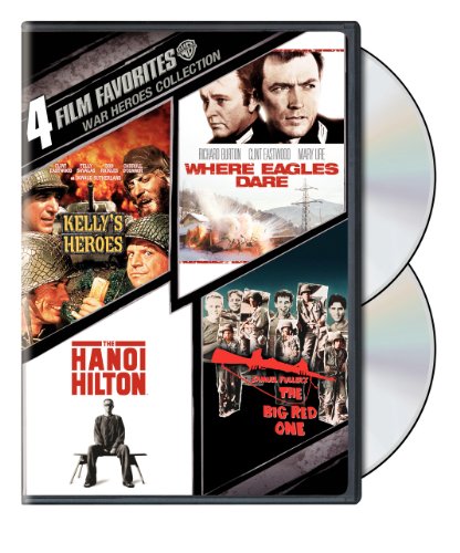 KELLY'S HEROES/WHERE EAGLES DARE/HANOI H - DVD-FOUR FILM FAVORITES