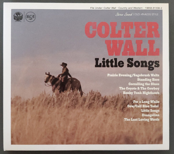 WALL, COLTER - LITTLE SONGS