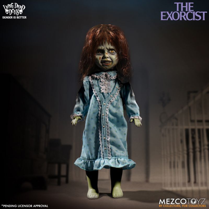 LIVING DEAD DOLLS: EXORCIST: REGAN - MEZCO-2018 (DAMAGED BOX)