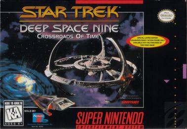 STAR TREK: DEEP SPACE NINE: CROSSROADS O - SNES (W/BOX & MANUAL)