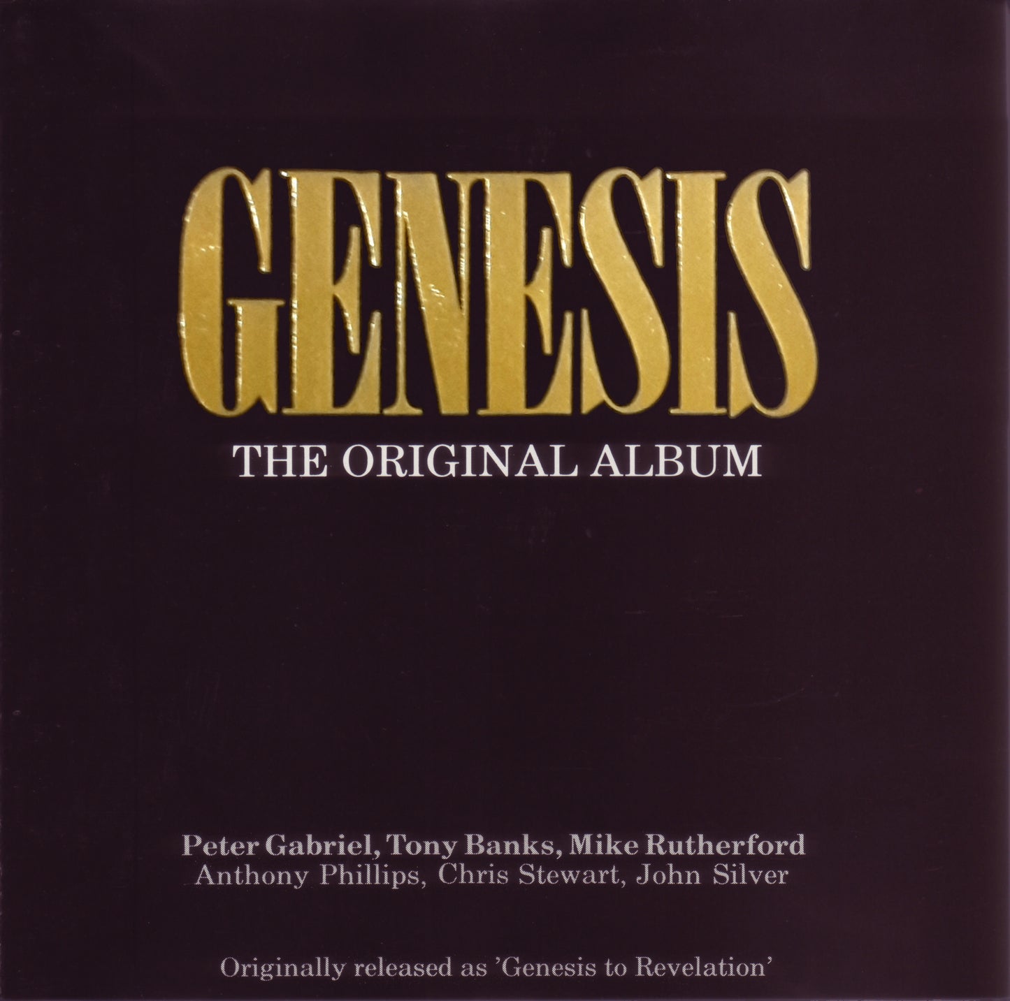 GENESIS - ORIGINAL ALBUM