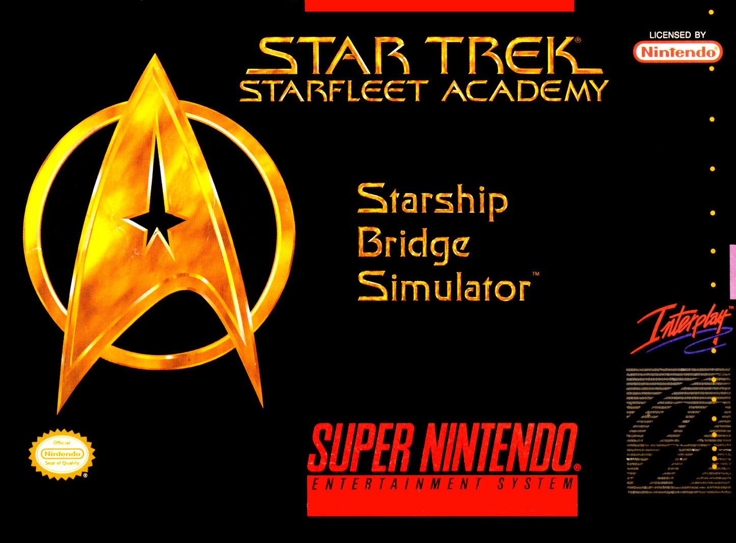 STAR TREK: STARFLEET ACADEMY - SNES