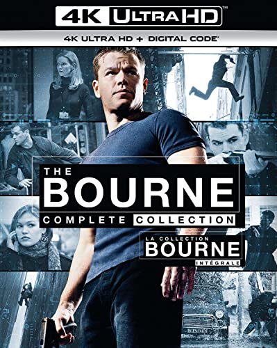 BOURNE COMPLETE COLLECTION - BLU-4K-INC. BLU COPY