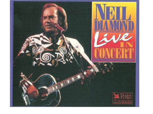 DIAMOND, NEIL - LIVE IN CONCERT (4CDS-READER'S DIGEST)