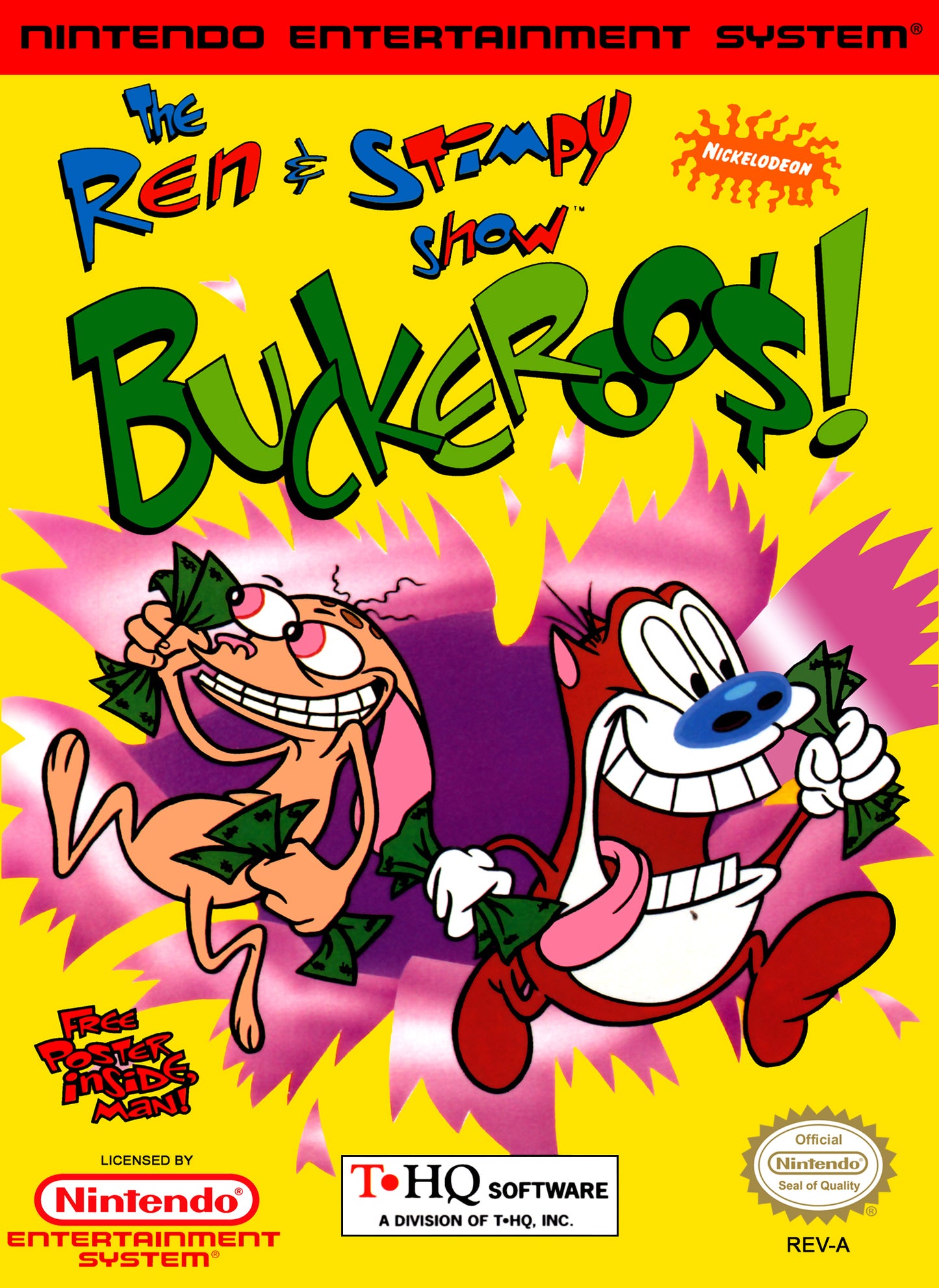 REN & STIMPY SHOW: BUCKEROOS - NES
