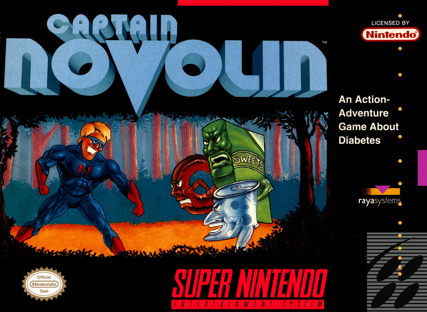CAPTAIN NOVOLIN - SNES