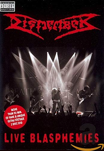 DISMEMBER (BAND) - DVD-LIVE BLASPHEMIES