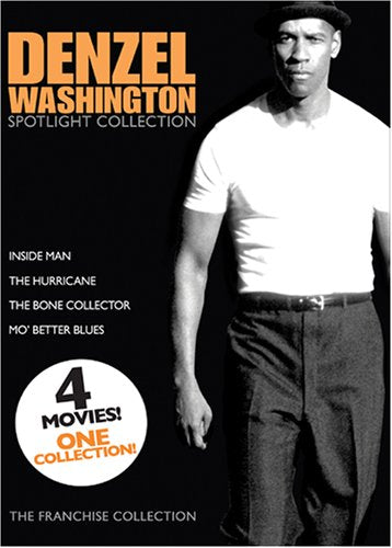 DENZEL WASHINGTON SPOTLIGHT COLLECTION: INSIDE MAN / THE HURRICANE / THE BONE COLLECTOR / MO' BETTER BLUES (BILINGUAL)