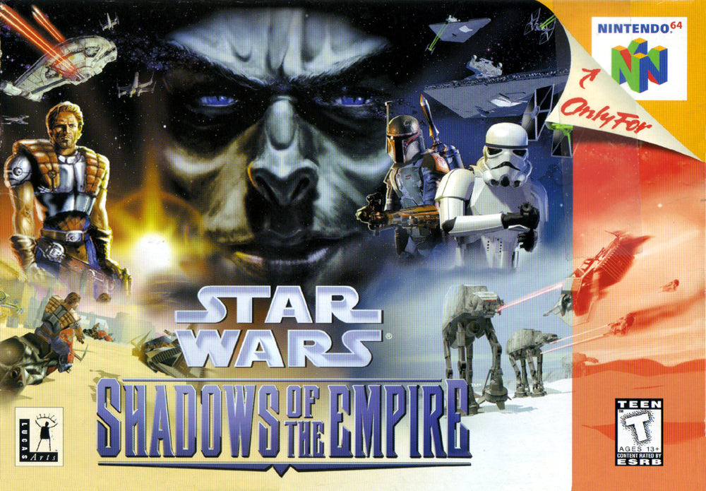 STAR WARS: SHADOWS OF THE EMPIRE - N64 (W/BOX)