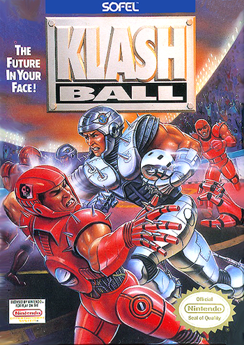 KLASHBALL - NES (W/BOX & MANUAL)