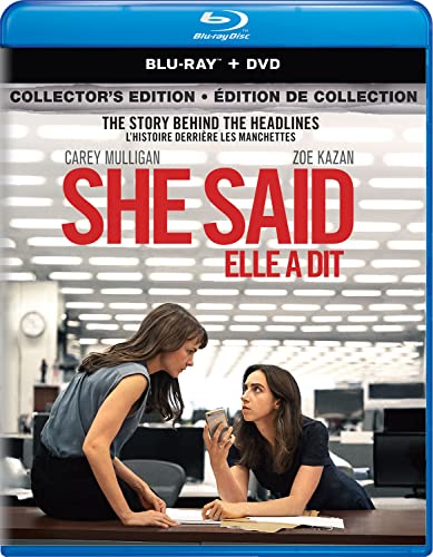 SHE SAID - BLU-COLLECTOR'S EDITION-INC. DVD COPY