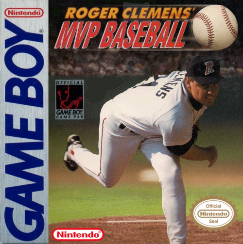 ROGER CLEMENS' MVP BASEBALL - SNES (W/BOX & MANUAL)