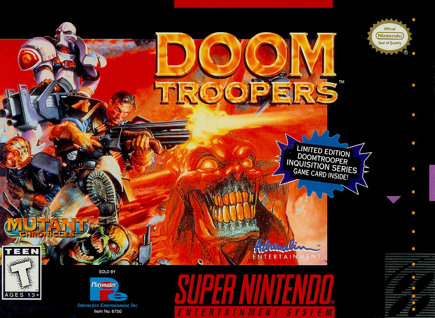 DOOM TROOPERS - SNES