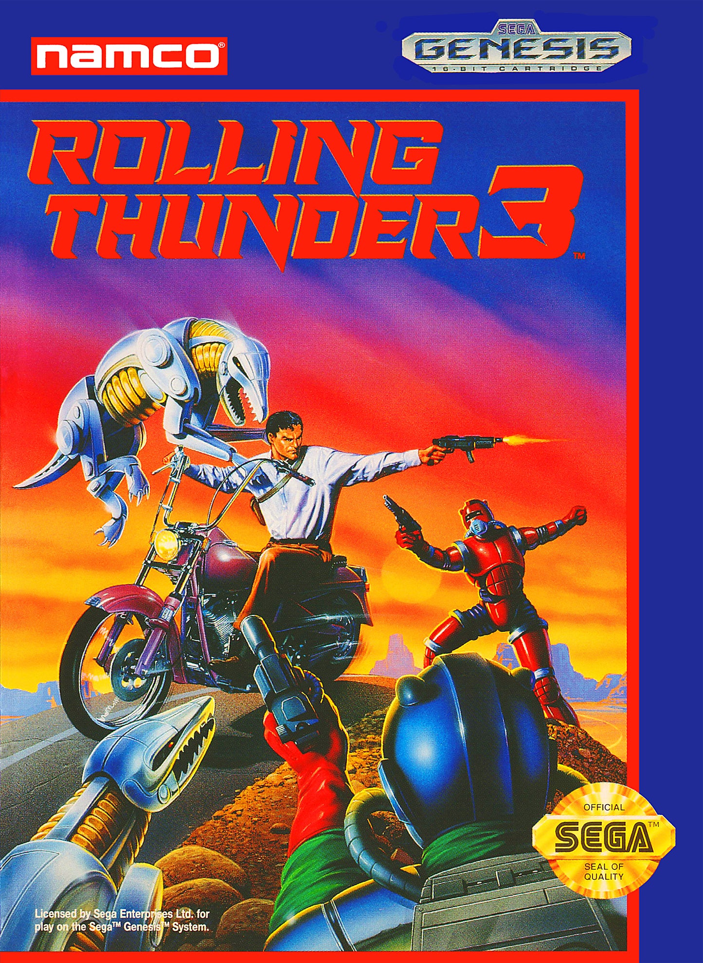 ROLLING THUNDER 3 - GENESIS