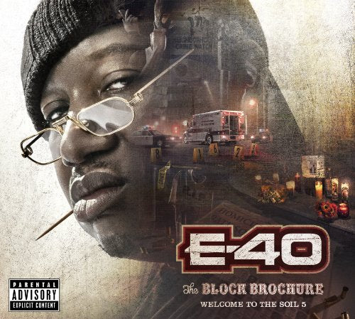 E-40 - THE BLOCK BROCHURE: WELCOME TO THE SOIL 5 (CD)