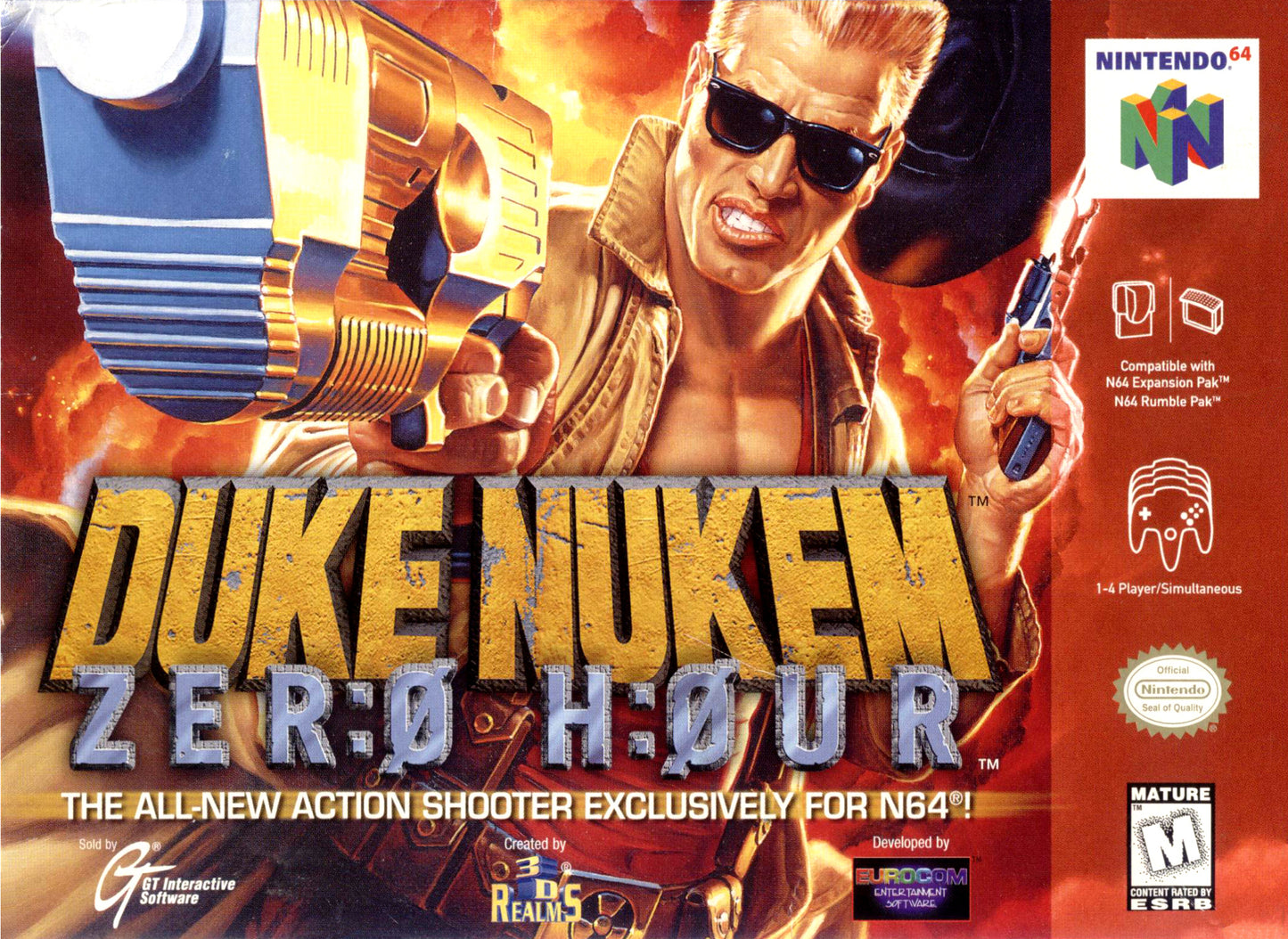 DUKE NUKEM: ZERO HOUR - N64