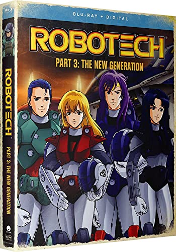 ROBOTECH (ANIME) - BLU-PART 3: THE NEW GENERATION