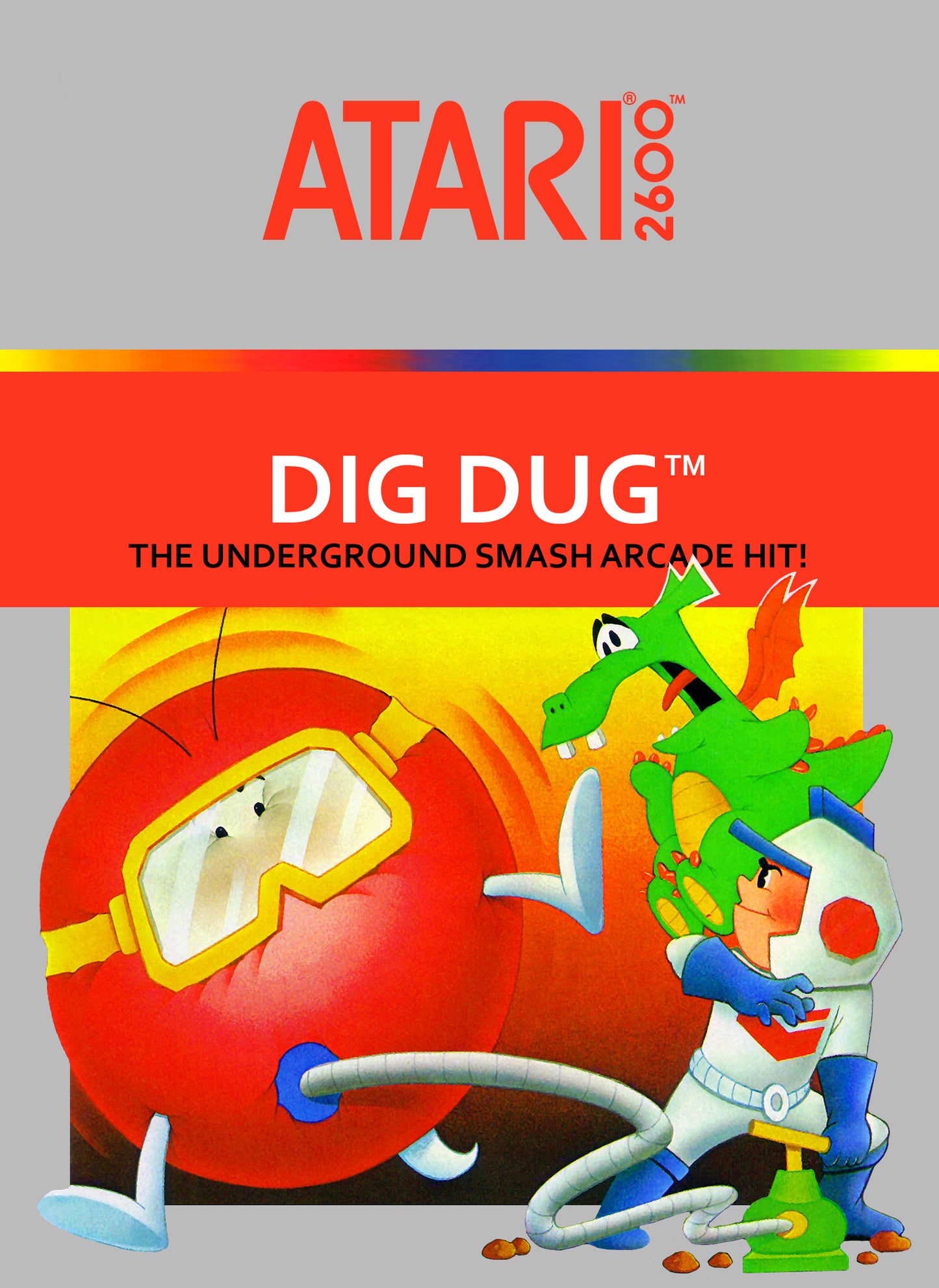 DIG DUG - ATARI2600