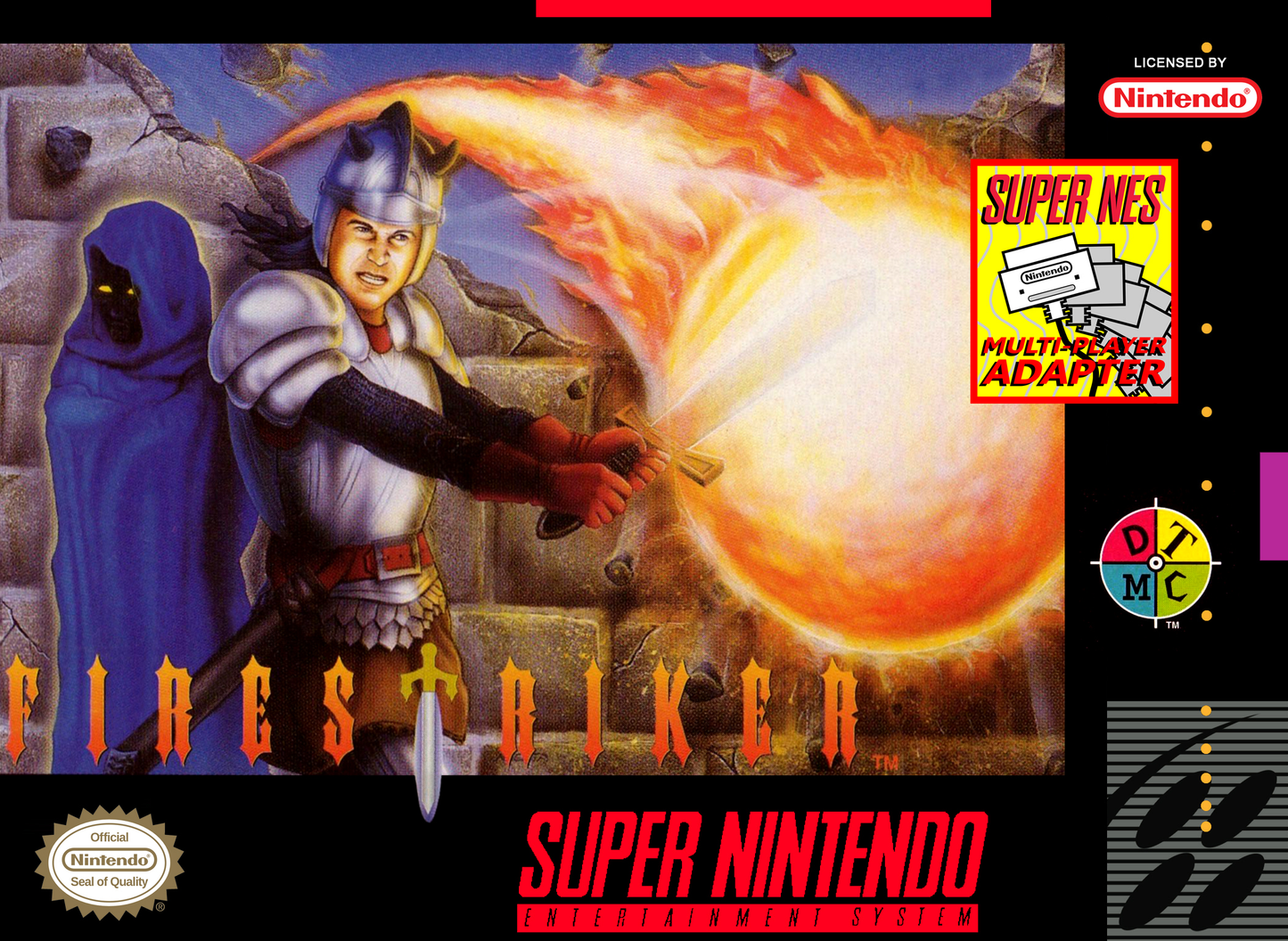 FIRE STRIKER - SNES (W/BOX & MANUAL)