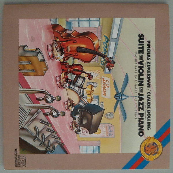 BOLLING, CLAUDE - SUITE FOR VIOLIN & JAZZ PIANO - W/PINCHA