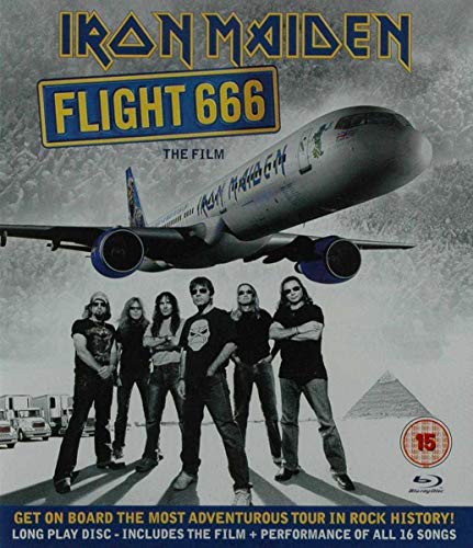 IRON MAIDEN - BLU-FLIGHT 666 (REGION FREE)