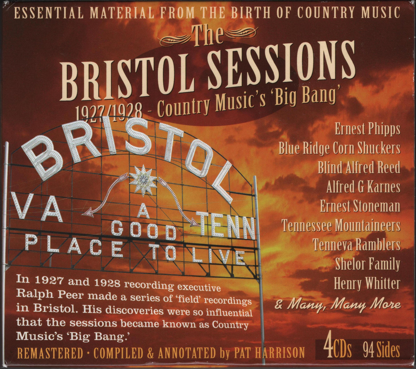 VARIOUS - BRISTOL SESSIONS 1927/1928