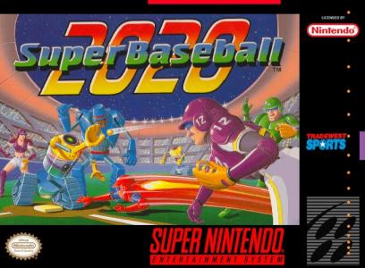 SUPER BASEBALL 2020 - SNES (W/BOX & MANUAL)