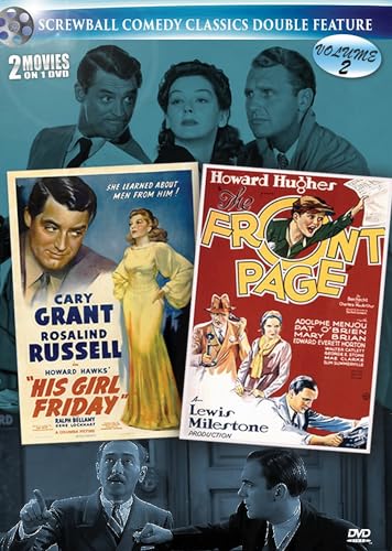 FRONT PAGE/HIS GIRL FRIDAY - DVD-SCREWBALL COMEDY CLASSICS V2