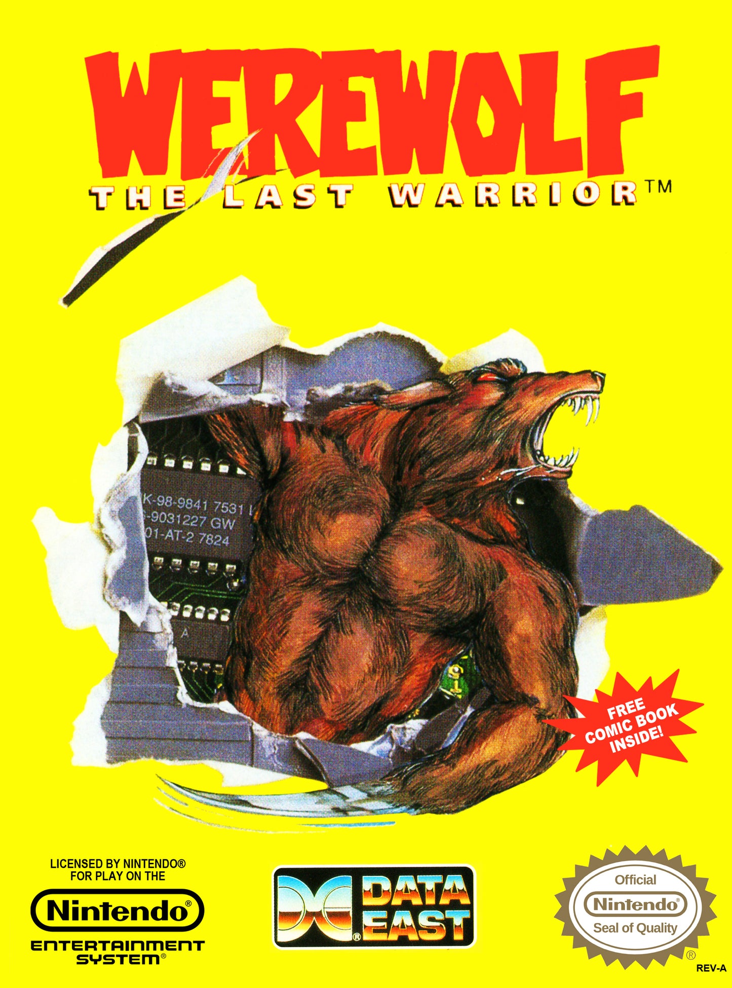 WEREWOLF - NES (W/BOX)