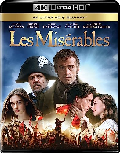 LES MISERABLES (MOVIE) - BLU-4K-2012-HUGH JACKMAN-INC. BLU COPY